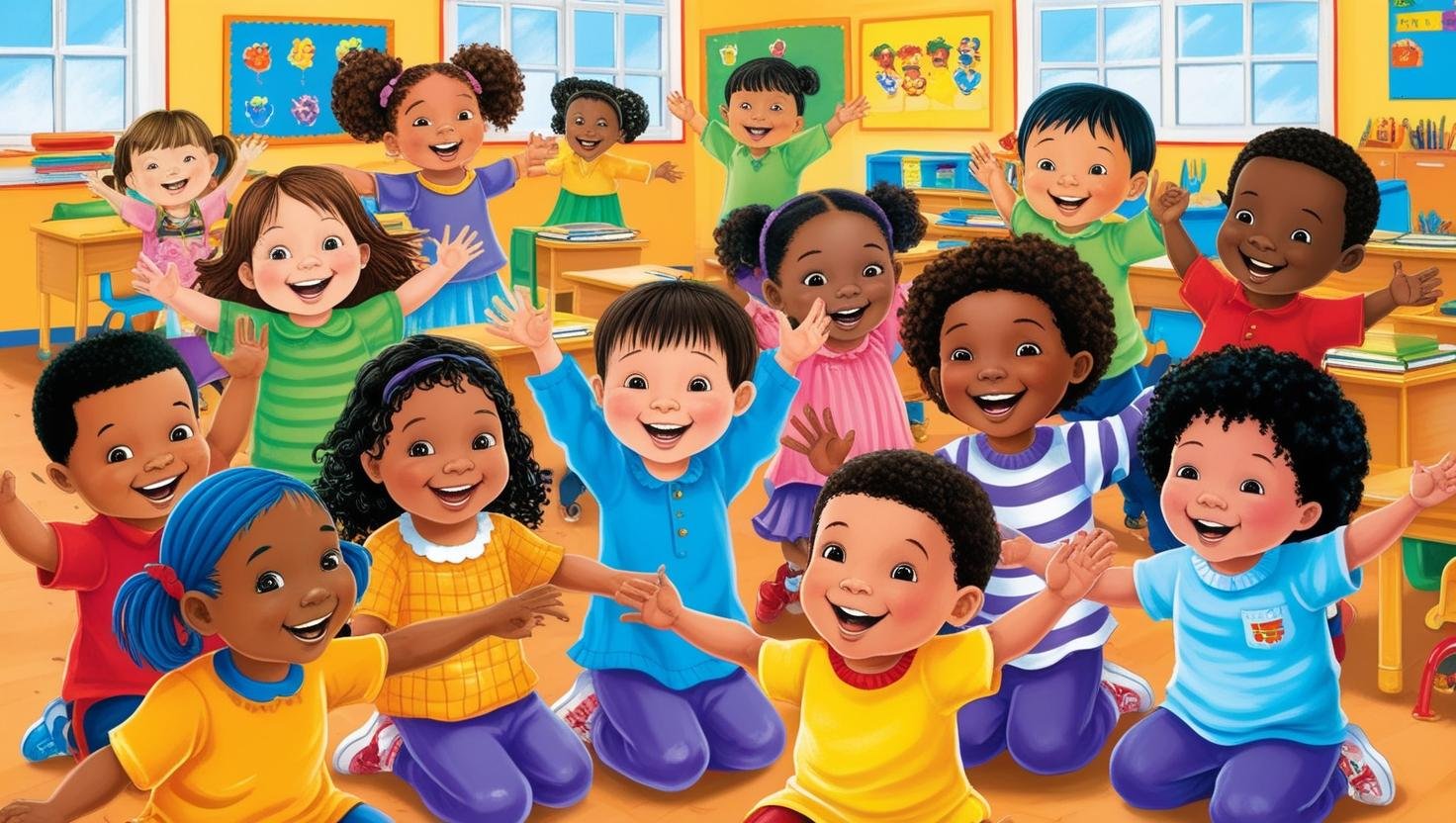 Preschool kids learning diversity (1)